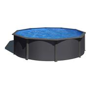 Piscine Gre acier ronde Louko Ø 480 x H 122 cm (Filtre à sable)