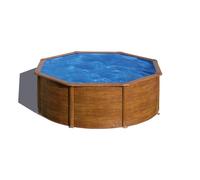 Piscine Gre acier ronde Sicilia Ø 320 x H 122 cm (Filtre à cartouche)