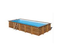 Piscine Gre bois Braga - 815 x 420 x H 146 cm (Filtre à sable)