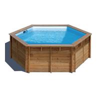 Piscine Gre bois Lili 2 - Ø 280 x H 107 cm (Filtre Aqualoon)