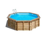 Piscine Gre bois Violette 2 - Ø 500 x H 127 cm (Filtre à sable)