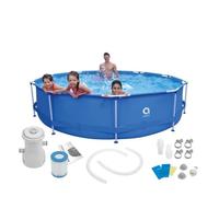 Avenli Piscine ronde Sirocco - avec structure, bleu