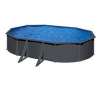 Piscine hors sol acier ovale 6,34 m x h.122cm Gré KIT610GYD avec pompe