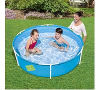 Piscine Hors-sol - Bestway - Mon Premier Cadre - 152 cm - Blanc - Facile à Monter