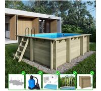 Piscine hors sol bois AQUA Altanka