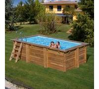 Piscine bois Marbella 4,20 x 2,70 x 1,17 m - Gré