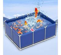 Piscine hors sol, cadre en acier, piscine de jardin durable pour les familles et les enfants, assemblage facile, comprend un patch de réparation