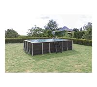 Piscine hors sol composite Porbail - 524 x 365 x H 125 cm
