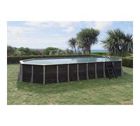 Piscine hors sol composite Romagny - 910 x 430 x H 125 cm