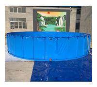 Piscine hors sol et étang à poissons, grande capacité pour une utilisation en intérieur et en extérieur, installation facile sans creuser pour adultes et enfants