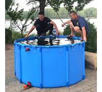 Piscine hors sol familiale robuste avec rustine de réparation, design en plastique rigide, pour l'extérieur