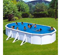 Piscine hors sol GRE en acier ovale 800x470x1,32 ATLANTIS KITPROV818