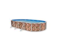 Piscine hors sol Ovale Rocalla 9.14m x 4.57m H1.20m
