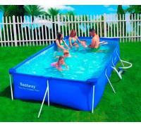 Piscine hors sol rectangulaire 399 x 211 x 81 cm D17628
