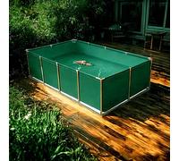 Piscine hors-sol rectangulaire avec structure en acier robuste et durable, adaptée pour une utilisation en extérieur, facile à assembler, et idéale pour les familles, livrée avec une subvention de