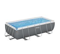 Piscine hors sol rectangulaire - BESTWAY - Steel Pro MAX™ - 404 x 201 x 100 cm - Filtration à sable - Anti-corrosion