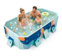 Piscine Hors Sol rectangulaire Rigide Non Gonflable