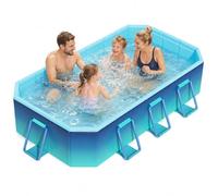 Piscine Hors Sol rectangulaire Rigide Non Gonflable