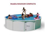 Piscine hors sol RONDE 350cm x 132 cm H Magnum Compacta