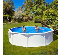 Piscine hors sol ronde en acier GRE 350x1,20 BORA BORA KITPR353