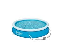 Piscine hors sol - Ronde - Fast Set - 366 x 76 cm - Avec pompe et cartouche de filtration