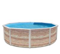 Piscine hors sol Ronde Pinus diamètre 3.50m H1.20m