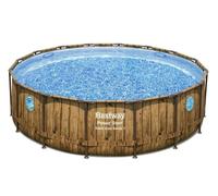Piscine tubulaire Bestway Ronde Power Steel Swim Vista 4,88 x h1,22m