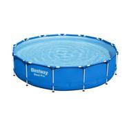 Piscine hors sol ronde Steel Pro 396 x 84 cm avec pompe