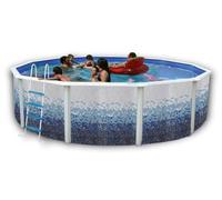 Piscine hors sol Ronde Trencadisc D 5.50m H1.20m