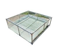 Piscine hors sol transparente avec support, facile à installer | Piscine hors sol transparente avec support, installation facile pour les jardins domestiques ou les étangs à poissons