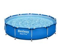 Bestway Steel Pro 56706 piscine hors sol Rond 6473 L Bleu