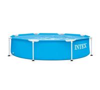 Piscine tubulaire Piscinette Metal frame ronde Ø2,44 x 0,51 m - Bleu - Intex