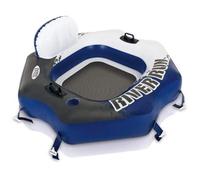 Piscine - INTEX - River Run Connect Lounge - Bleu - Plastique - Extérieur - 1 personne