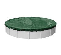 Piscine Mate Grès Winter Coque pour Hors Sol Piscine 15' Round Pool Vert forêt