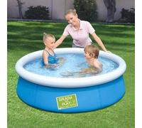 Piscine My First Frame Bestway 152x38 cm PVC Durable Bassin de baignade pour Jardin terrasse Cour extérieur Loisir Famille Enfant été détente Aquatique