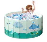 Piscine non gonflable, portable, sans gonflage, pour et chiens, pour l'extérieur, le jardin, l'été, la terrasse, la fête du , les adultes, l'extérieur