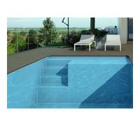 Piscine Olympie 1 : 5.20 x 3.20 x 1.50 m + LUXE + local enterré Capot Plat