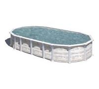 Piscine ovale acier Gre Pools 7,44m x 3,99m x H: 1,32m
