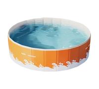 Piscine Pliable, Pataugeoire, Piscine Familiale Portable sans Gonflage pour Adultes, Piscine Pliable pour Chiens, Activités Aquatiques en Plein Air