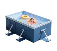 Piscine Pliable, Piscine Portable - Pool De Gamin Coque Dur Pliant pour Les,Toys d'eau Extérieure D'été pour Jardin D'arrière-Cour Extérieur Et Plage