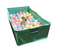 Piscine pliable pour animaux de compagnie - 80 x 40 x 20 cm - Antidérapante - Portable - Pour le bain des animaux de compagnie - Pour l'extérieur, la plage, le jardin, la maison, les voyages, le