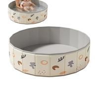 Piscine pliable pour chien Bassin rond portable non gonflable et pliable | Mini piscine pour Pour patio, salle de bain, intérieur, extérieur, chiot, , gamins, chat