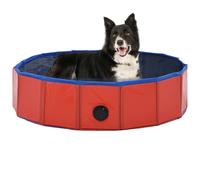 Piscine Pliable pour Chiens Pataugeoire Animaux Jardin Extérieur PVC vidaXL