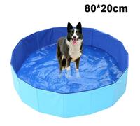 Piscine pliable - YNKKVRE - nouvelle version améliorée - portable - intérieur/extérieur - pour chiens, chats, enfants