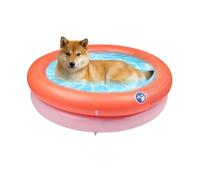 Piscine pour animaux de compagnie, piscines pour chiens pliables, de l'animaux de compagnie à l'épreuve des fuites de 31,05 pouces | Structure gonflable Design pliable, gonflable p