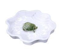 Piscine pour - Baignoire de Reptiles Grands avec Rampe, Spacieux Bol Et Habitat pour Alimentation A | Plateforme de Base en Plastique Non toxique pour Petites Tortues, Tarta