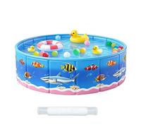Piscine pour - Bassin Arrondi À Motif | Piscine Pliable sans Gonflage À Dessins Animés | pour Les Jeux D'été dans Le Jardin Terrasse Ou Sol