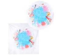 Piscine pour bébé, Piscine de flaque des plages, Tapis de éclaboussures Pliables, léger, Conception Pliable, 200x140cm, pour Sand Lake Garden Outdoor Family Park Backyard Camping Picnic