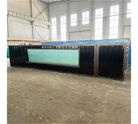Piscine préfabriquée de matériel de piscine modulaire personnalisable avec des options de taille et de couleur personnalisées pour les maisons et les centres de villégiature