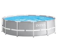 piscine Prism Frame Ø305 x 76 cm gris